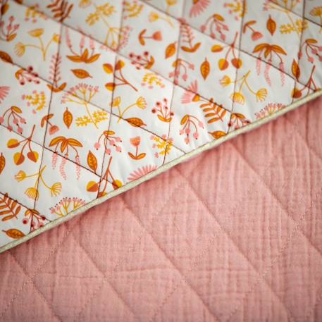 Couvre lit bébé en coton - esmee Rose 3 - vertbaudet enfant 