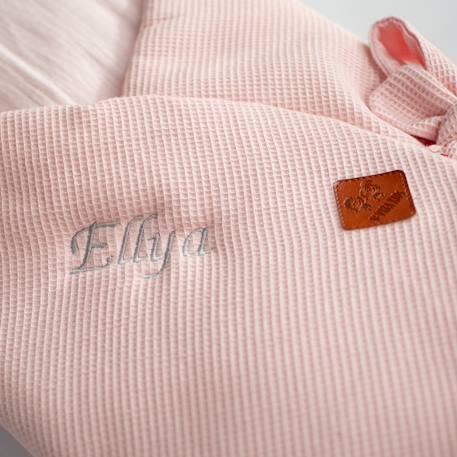 Couverture d'emmaillotage évolutive en nid d'abeille Beige+Bleu+Écru+Gris+Rose 24 - vertbaudet enfant 