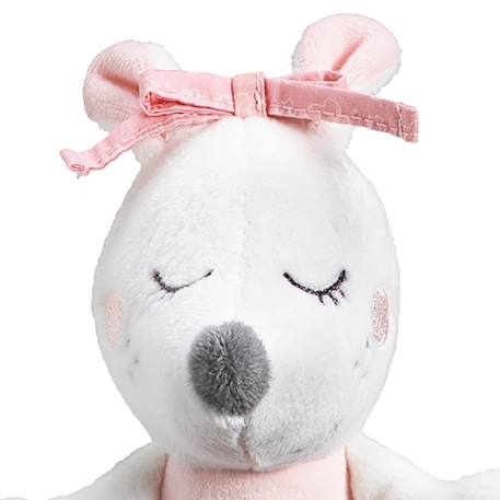 Hochet petite souris danseuse étoile en velours - lilibelle Rose 2 - vertbaudet enfant 