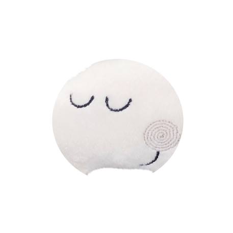Hochet en velours - hello Blanc 2 - vertbaudet enfant 
