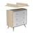 Commode 3 tiroirs - access Marron+Marron/blanc 9 - vertbaudet enfant 