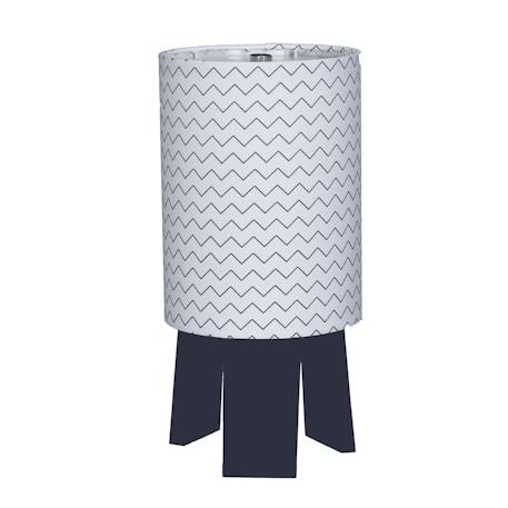 Lampe de chevet avec pied en coton - hello Blanc 1 - vertbaudet enfant 
