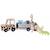Jouet en bois - grande voiture jeep safari Multicolore 1 - vertbaudet enfant 