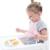 Bavoir récupérateur en silicone Gris+Rose 11 - vertbaudet enfant 