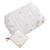 Trousse de toilette et carré éponge en coton - sunlight Blanc 4 - vertbaudet enfant 