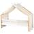 Ciel de lit cabane toile en gaze de coton jeanne 420 x 130 cm Beige+Blanc+Bleu+Camel+Écru+Gris clair+Marron+Rose+Terracotta+Vert de gris 1 - vertbaudet enfant 