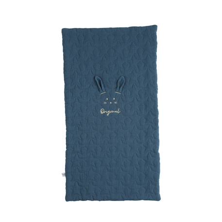 Couvre lit rectangulaire berceau en coton - original Blanc+Bleu ciel+Bleu nuit+Jaune+Rose 8 - vertbaudet enfant 