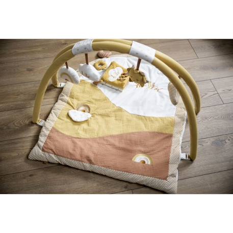Tapis d'éveil en velours - sunlight Jaune 2 - vertbaudet enfant 