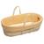 Couffin bébé avec matelas habillage et drap housse pois dorés Blanc à pois or+Camel à pois or+Vert à pois or 7 - vertbaudet enfant 