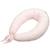 Coussin de maternité et d'allaitement + housse en gaze de coton Beige+Bleu+Rose 13 - vertbaudet enfant 