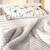 Couverture réversible en minky safari Gris+Vert 3 - vertbaudet enfant 