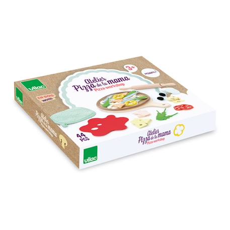 Atelier pizza della mamma Beige 4 - vertbaudet enfant 
