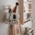 Trophée mural panda en lin – décoration chambre bébé enfant Beige 4 - vertbaudet enfant 