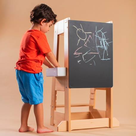 Tableau ardoise pour tour d'apprentissage felix Noir 3 - vertbaudet enfant 