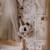 Trophée mural panda en lin – décoration chambre bébé enfant Beige 2 - vertbaudet enfant 