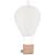 Montgolfière murale décorative en lin Beige+Pêche+Vert 6 - vertbaudet enfant 