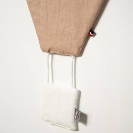 Montgolfière murale décorative en lin Beige+Écru+Pêche+Vert de gris 7 - vertbaudet enfant 