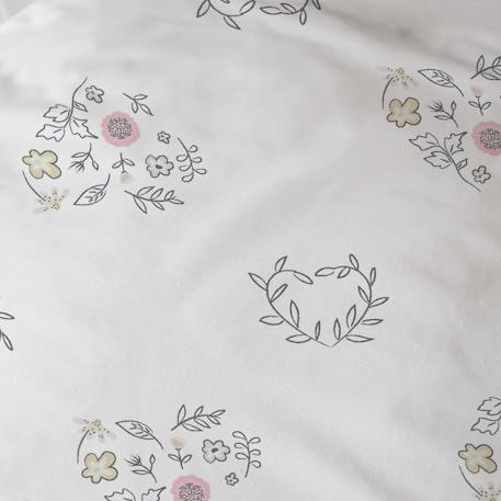 Parure de lit imprimée 100% coton, disney home les aristochats champêtre Blanc 5 - vertbaudet enfant 