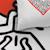 Parure de lit imprimée 100% coton, keith haring red love Blanc/rouge 2 - vertbaudet enfant 