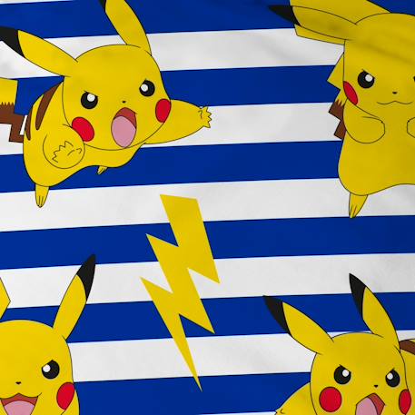 Parure de lit imprimée 100% coton, pokemon spike Bleu 5 - vertbaudet enfant 