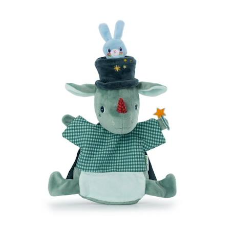 Marionnette à main joe le magicien Vert 1 - vertbaudet enfant 