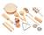 Set de 10 instruments de percussion Beige 1 - vertbaudet enfant 