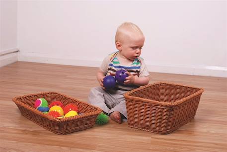 Set de 20 balles sensorielles Noir 4 - vertbaudet enfant 