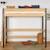 Lit mezzanine bois massif tino Blanc et bois+Bois naturel+Noir et bois 10 - vertbaudet enfant 