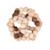 Hochet balle flexible en bois nature Multi-coloured 1 - vertbaudet enfant 