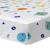 Drap-housse imprimé 100% coton, pokemon ziggy Blanc 1 - vertbaudet enfant 