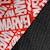 Parure de lit imprimée 100% coton, marvel home identity Noir, rouge 6 - vertbaudet enfant 