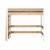 Lit mezzanine bois massif tino Blanc et bois+Bois naturel+Noir et bois 2 - vertbaudet enfant 