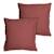 Set de 2 taies d'oreiller unies à volant, coton lavé Anthracite+Blanc+Bleu nuit+Caramel+Lichen+Lie de vin+Lin+Miel+Nude+Terre cuite 26 - vertbaudet enfant 
