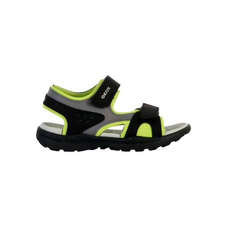Sandales  à scratch Noir lime 2 - vertbaudet enfant 