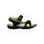 Sandales  à scratch Noir lime 2 - vertbaudet enfant 