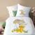 Parure de lit imprimée 100% coton, disney home le roi lion brousse Blanc 1 - vertbaudet enfant 