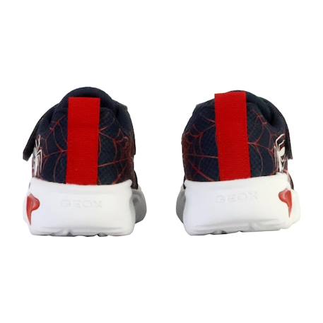 Baskets basses  à scratch Marine dk rouge 4 - vertbaudet enfant 