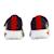 Baskets basses  à scratch Marine dk rouge 4 - vertbaudet enfant 