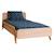 Pack lit enfant évolutif avec barrières et matelas bois massif dixia Blanc et bois+Bois 7 - vertbaudet enfant 