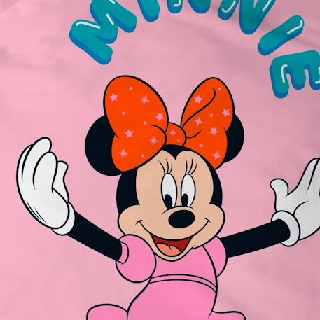 Parure de lit imprimée 100% coton, disney home minnie happy Rose 5 - vertbaudet enfant 