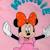 Parure de lit imprimée 100% coton, disney home minnie happy Rose 5 - vertbaudet enfant 