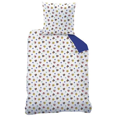 Parure de lit imprimée 100% coton, pat patrouille patou Bleu 4 - vertbaudet enfant 