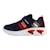 Baskets basses  à scratch Marine dk rouge 1 - vertbaudet enfant 