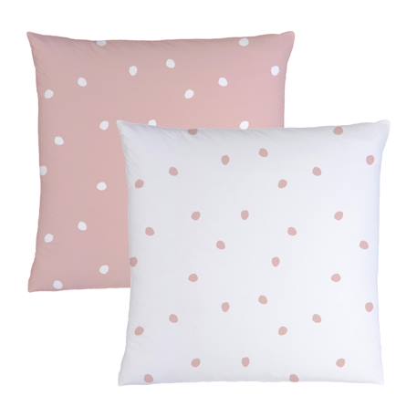 Parure de lit imprimée 100% coton, pink spots Rose 5 - vertbaudet enfant 