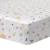 Drap housse imprimé 100% coton, disney home princesse bal Blanc 1 - vertbaudet enfant 