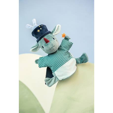 Marionnette à main joe le magicien Vert 3 - vertbaudet enfant 