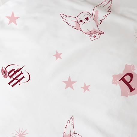 Parure de lit imprimée 100% coton, harry potter fly Rose 5 - vertbaudet enfant 