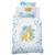 Parure de lit imprimée 100% coton, disney home le roi lion simba Blanc, jaune 3 - vertbaudet enfant 