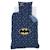 Parure de lit imprimée 100% coton, batman iconic Bleu nuit 3 - vertbaudet enfant 