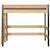 Lit mezzanine bois massif tino Blanc et bois+Bois naturel+Noir et bois 11 - vertbaudet enfant 